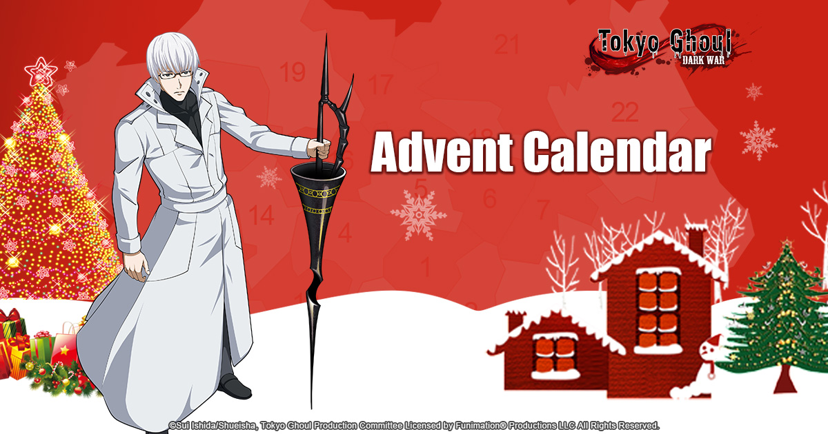 Tokyo Ghoul: Dark War Advent Calendar Giveaway