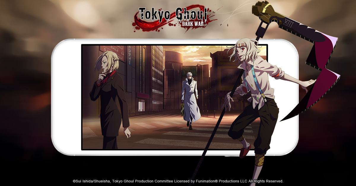 3D mobile game based on Tokyo Ghoul--Officially authorized by Studio  Pierrot!