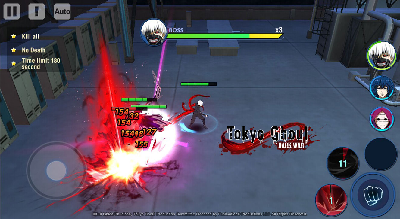 3D Mobile Game Based on Tokyo Ghoul - Officially Authorized by Studio  Pierrot!